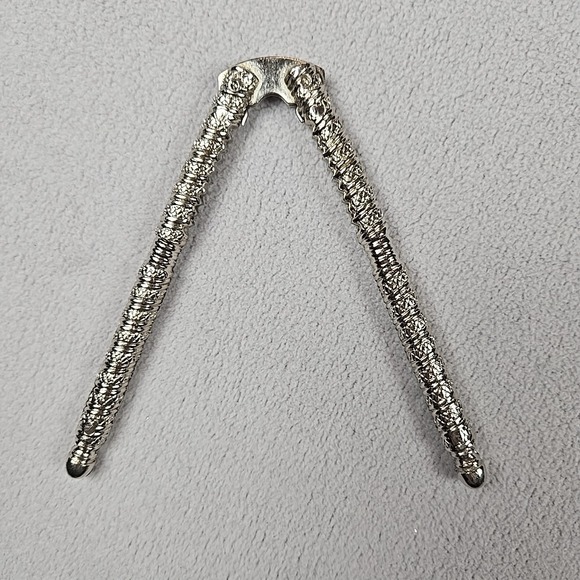 Vintage Stainless Steel Nut Crackers (Set Of 2) - Picture 2 of 5